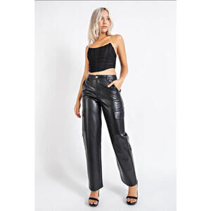 New York & Co. Edit by Nine Leather Pants